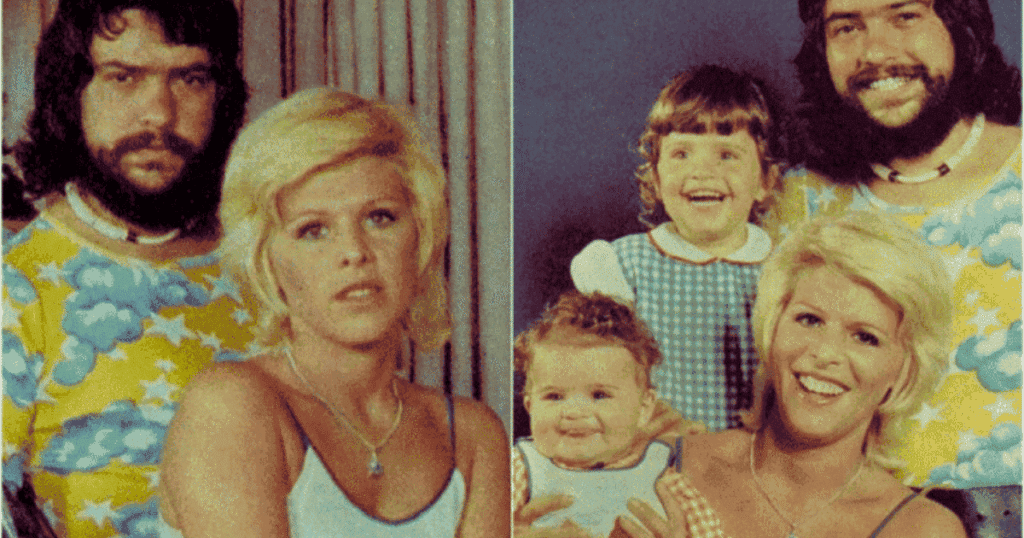 Cantora Vanusa com sua família