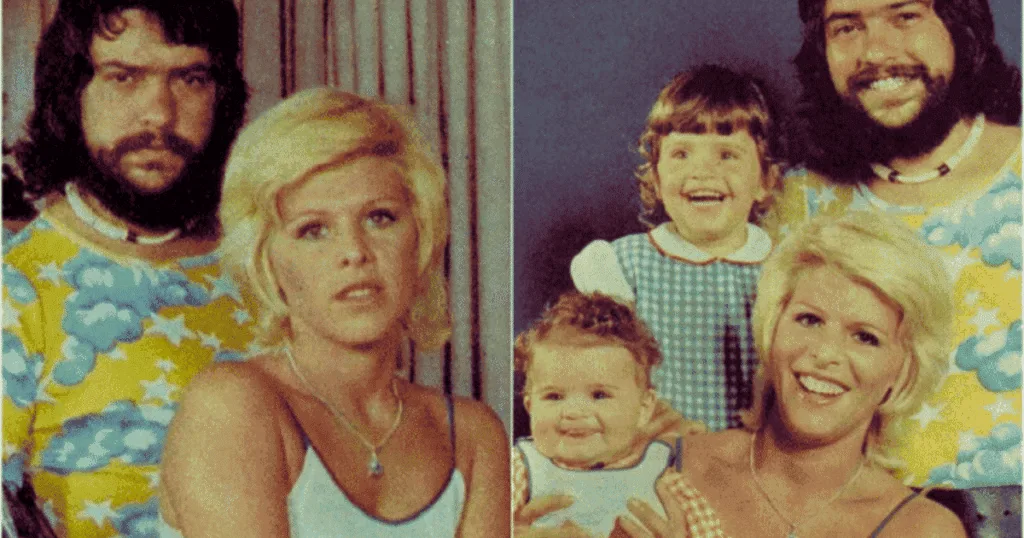 Cantora Vanusa com sua família