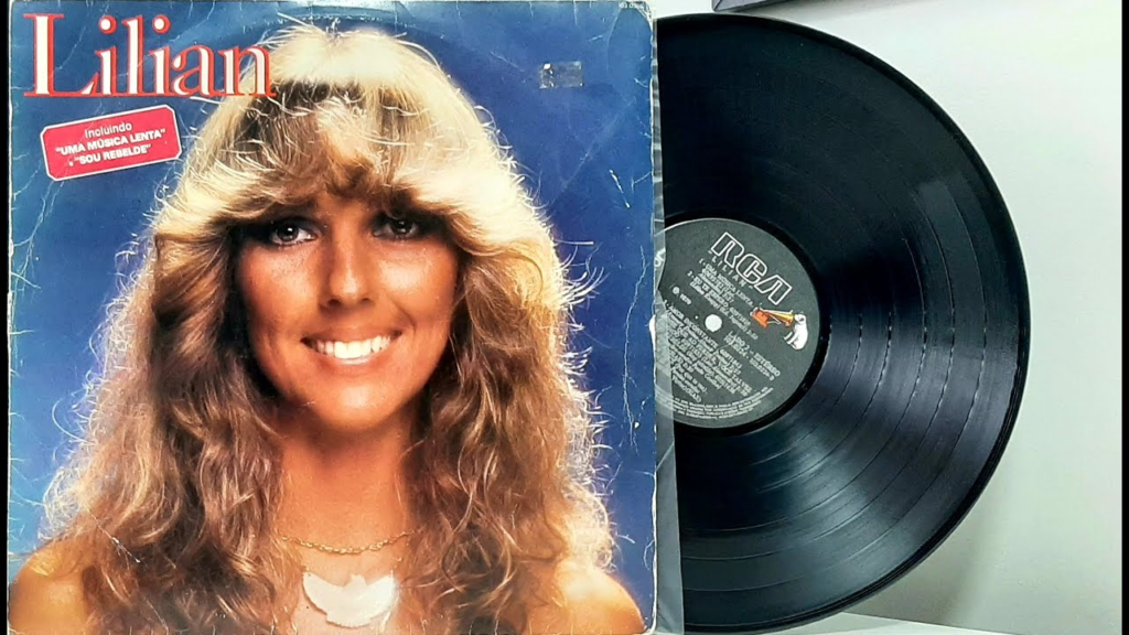 capa do disco de vinil da cantora Lilian Knapp