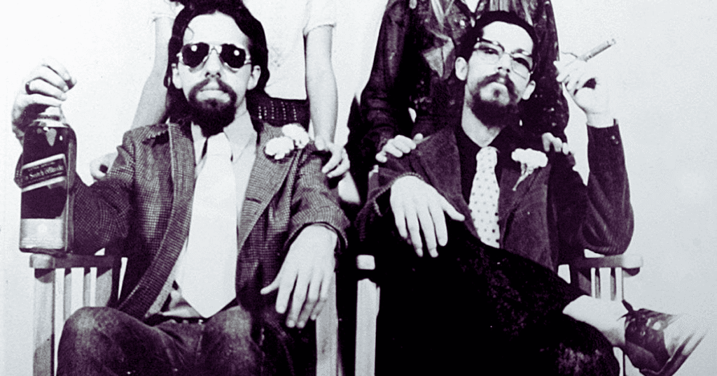 Raul e Paulo Coelho.
