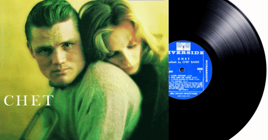 Disco de vinyl chet baker