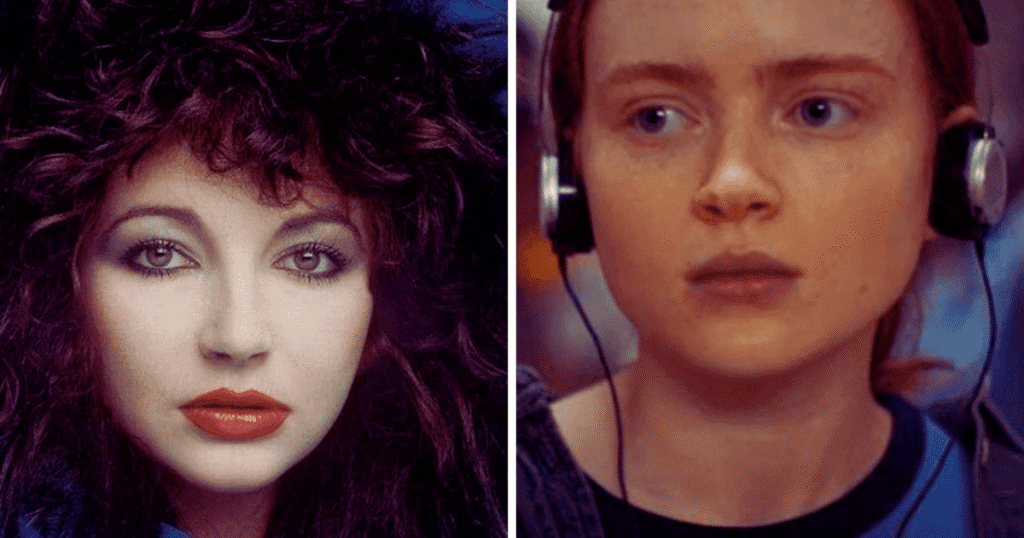 Kate Bush e o sucesso de sua música Running Up That Hill na série Stranger Things.