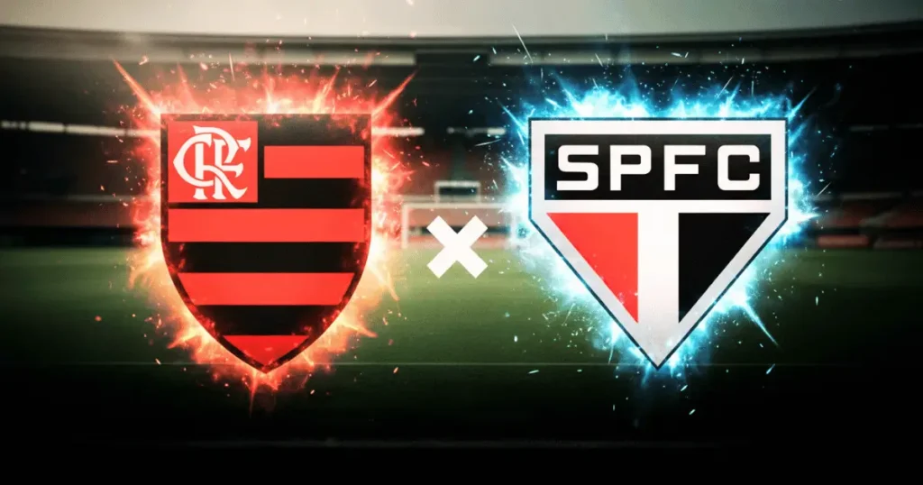 Brasileirão 2026: Flamengo enfrenta o São Paulo no início do Campeonato.