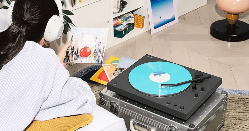 Lançamento de toca-discos da Sony, PS-LX3BT e PS-LX5BT - Sony - Radio Na era do vinil.