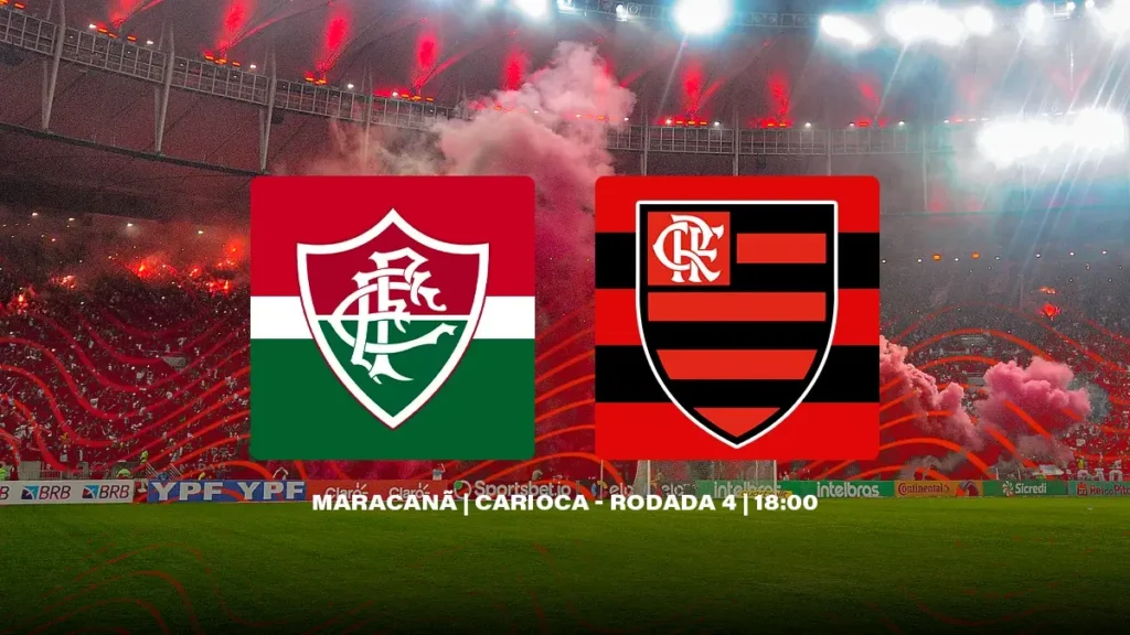 Flamengo e Fluninense, hoje no Maracanã pelo campeonato Carioca