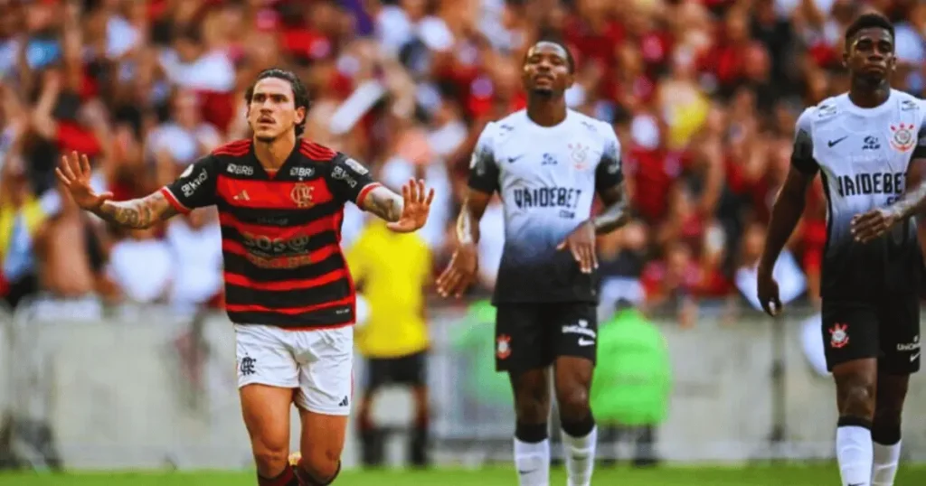 Flamengo e Corinthians hoje na super copa do Brasil entra em campo com força total.